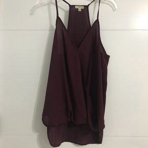 BURGUNDY TOP :)